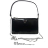 Prada Brushed 1BC155 F0002 Black Mini Bag 37061753 [P]