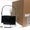 Prada Brushed 1BC155 F0002 Black Mini Bag 37061753 [P]