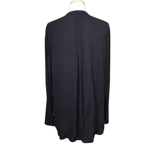 Vince Two-Tone Silk Blouse 55 32694967