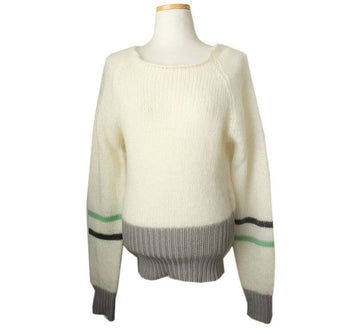 Armani Collezioni Ivory Stripe Knit 55~66 26809716