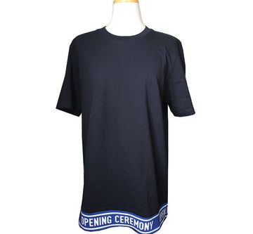 Opening Ceremony Navy Banding Lettering Top P 29945753
