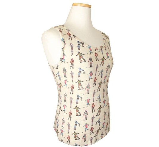 ISSEY MIYAKE Pleats Please Sports Pattern Cotton Blend Top 3 26807370