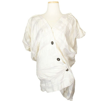 VIVIENNE WESTWOOD Vivienne Anglomania Weiß Halbtransparent Oberteil 38 66~77 26809303