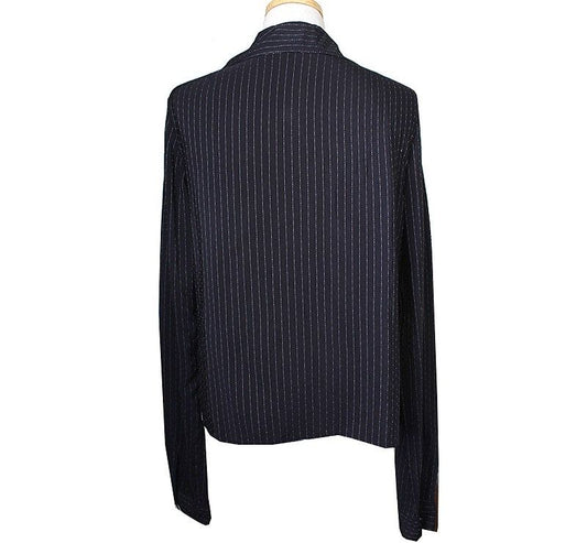 Versace Black Stripe Shirt 55 32694963