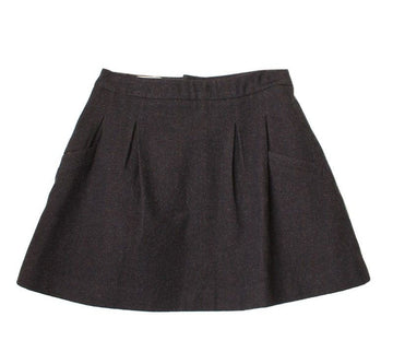 VANESSA BRUNO Atte Braune Wollmischung Rock 38 26809201