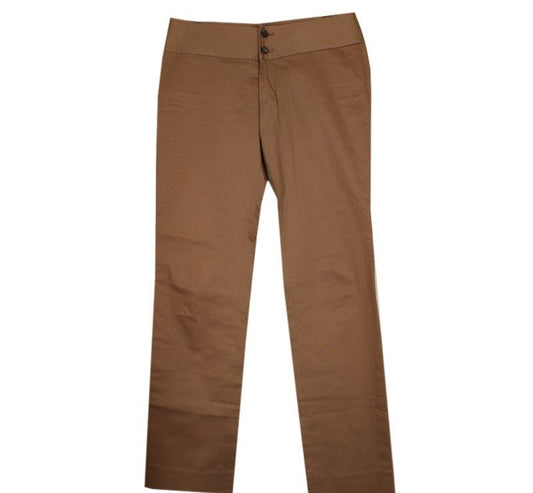 ISSEY MIYAKE Issey Camelbeige Baumwollweite Hose 2 26809731