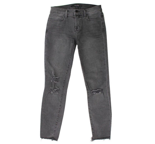 J BRAND MERCY grau gewaschene schmale Jeanshose 25 26809897