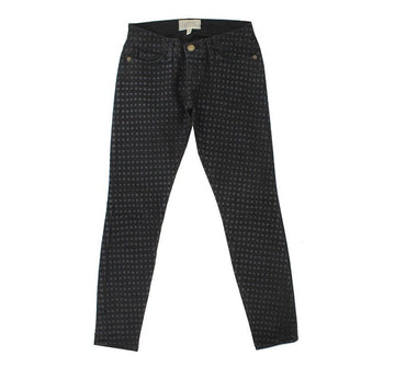 CURRENT ELLIOTT Dunkelgraue Punkt Denimhose 24 26809715