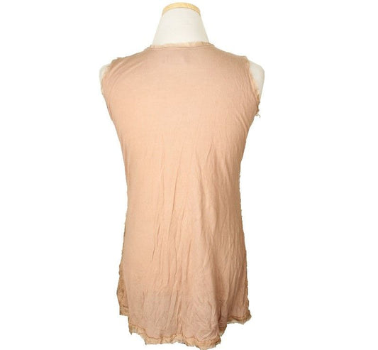 Lanvin Matelassé Beige Sleeveless Top 66 26807280