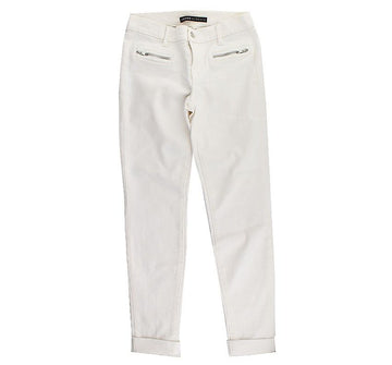 Theory White Skinny Roll-Up Denim Pants 24 26809765