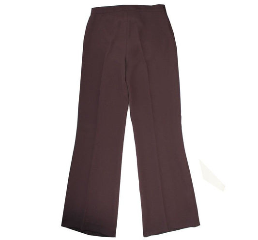 BLUMARINE Schokoladenbraune Weite Hose 38 26809639