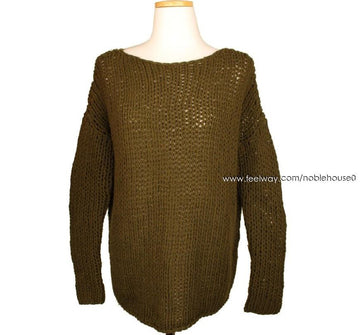 VINCE Kaki Wollstrick XS 26810013