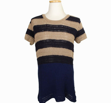 BURBERRY xs Blockfarben Strickoberteil XS 26809712