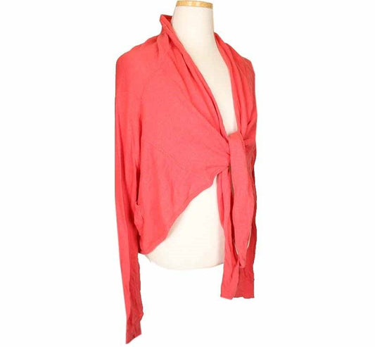 TSUMORI CHISATO Tsukuri Pinkorange Baumwolle Bündel Strickcardigan 2 26810123