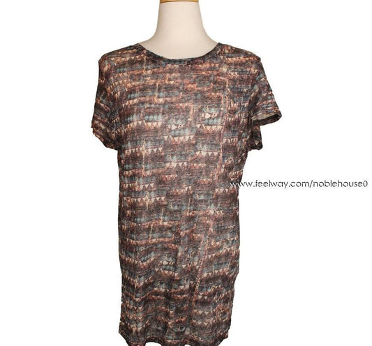 Isabel Marant Étoile Printed Linen T-Shirt S 26807394