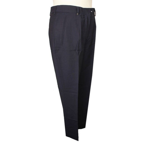 AIGNER Jin Navy Logo Dekorierte Wollhose 40 37447357