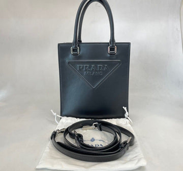 Prada Embroidered Triangle Logo Crossbody Bag 1BA333 36407951