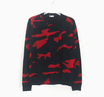 VALENTINO Camo Cashmere Pullover für Männer 19FW 18449448