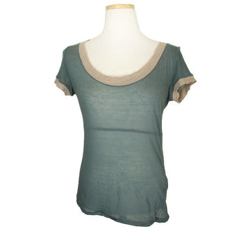 MARNI Zweifarbige Baumwollmischung Oberteil 42 26807095