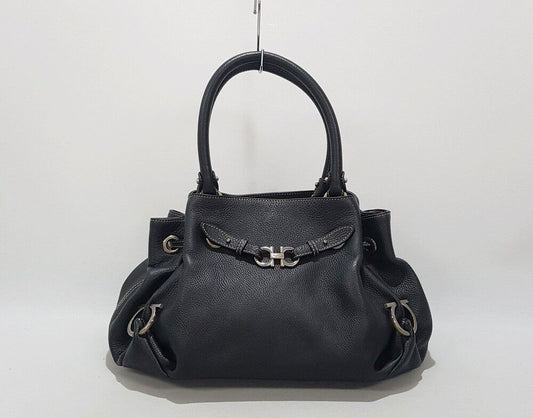 SALVATORE FERRAGAMO ガンチーニ装飾トートバッグ 37598219