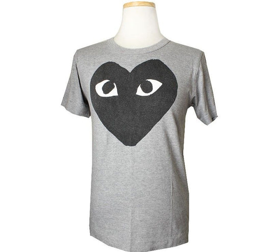 Comme Des Garcons Gray Heart T-Shirt 44 26807154