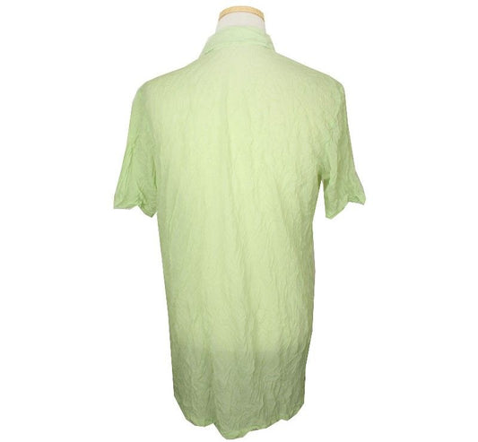 ISSEY MIYAKE Pleats Please Apple Green Top M 26807185