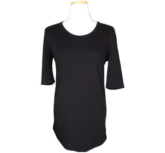 Theory Black Short Sleeve Top M 26807590