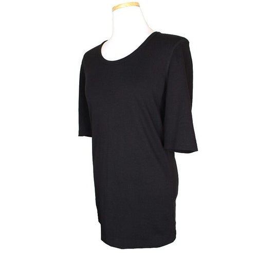 Theory Black Short Sleeve Top M 26807590