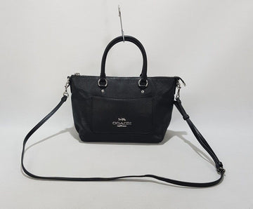 COACH Schwarze Leder Tote Crossbody Bag 37755605