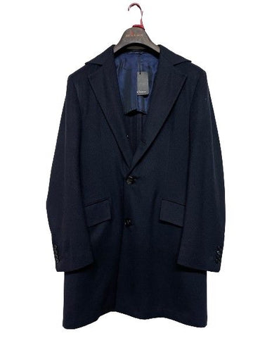 KITON カシミア ネイビー コート 7515971804 37937254