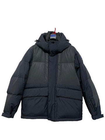 KITON ネイビーパッチパディング 7514816263 37937274