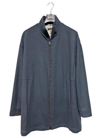 LORO PIANA Grau Kaschmir China Mantel 7525116031 38248052