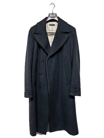 Loro Piana Cashmere Dark Gray Long Coat stamp: 7519823679 38248080
