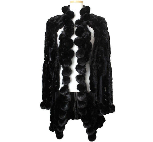 GF FERRE' Gian Franco Ferre Black Mink Jacket 44 38279778