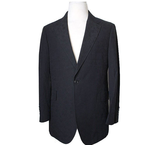 Kenzo Lace Texture Black Men's Jacket 105 38436600