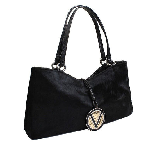 Valentino Black Suede Tote Bag 38436700