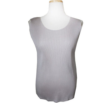 ISSEY MIYAKE Pleats Please Light Grey Top 3 33578303