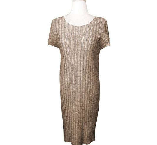 ISSEY MIYAKE プリーツプリーズ カーキ ワンピース 5 33348610