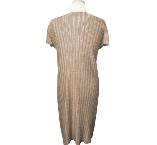 ISSEY MIYAKE プリーツプリーズ カーキ ワンピース 5 33348610