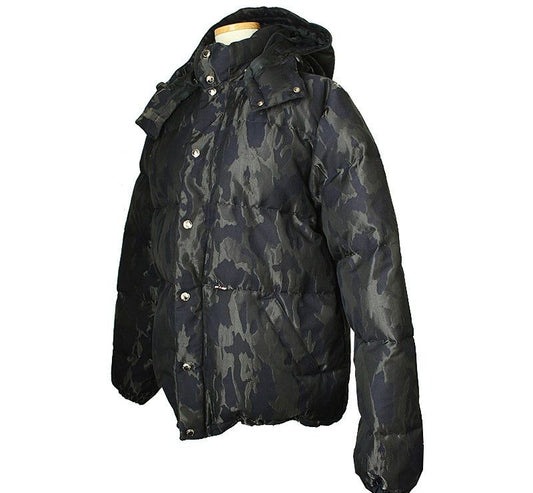Maison Kitsune Camouflage Men's Hooded Short Padded Jacket L 100105 28141677