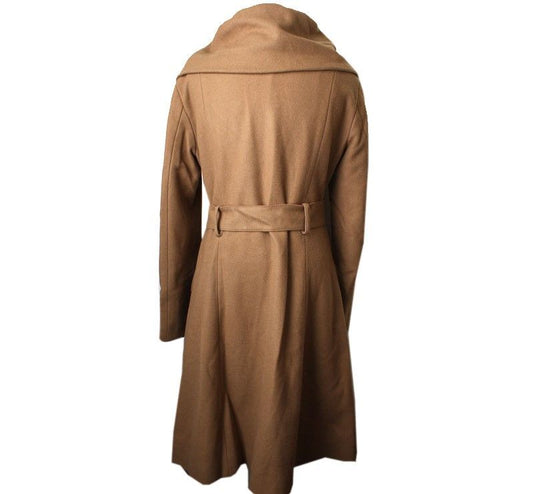 Moschino Camel Wool Blend Coat 55 26810342