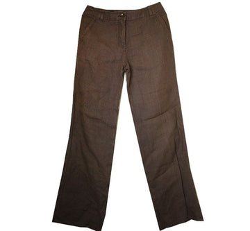 MAXMARA Linen-Braune Hose 66 28205225