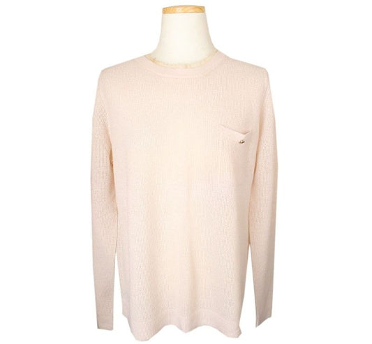 Vanessa Bruno Light Pink Wool Cashmere Knit Top S 26809993