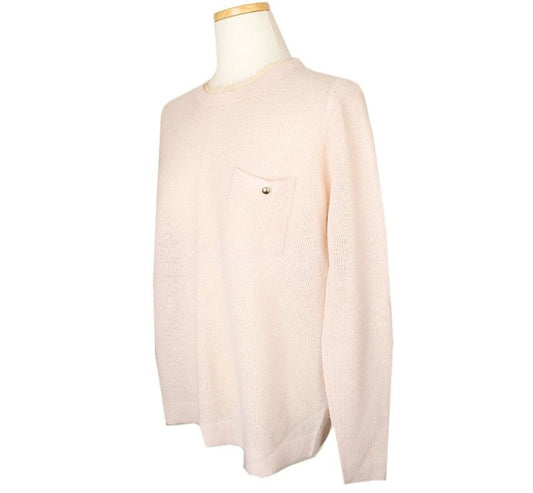 Vanessa Bruno Light Pink Wool Cashmere Knit Top S 26809993
