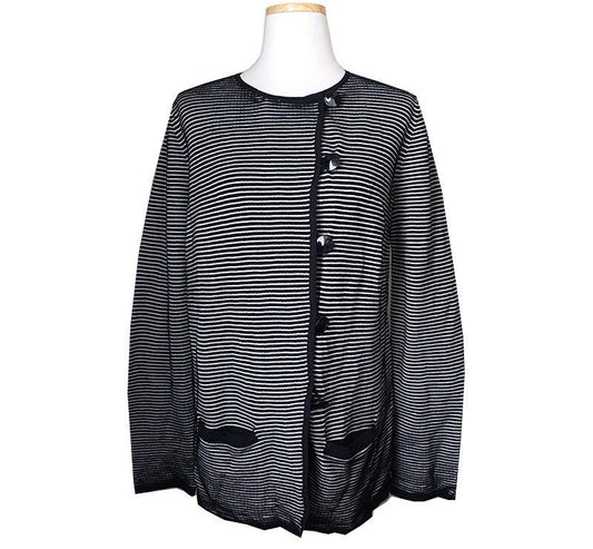 Armani Collezioni Striped Cardigan 66 33421007