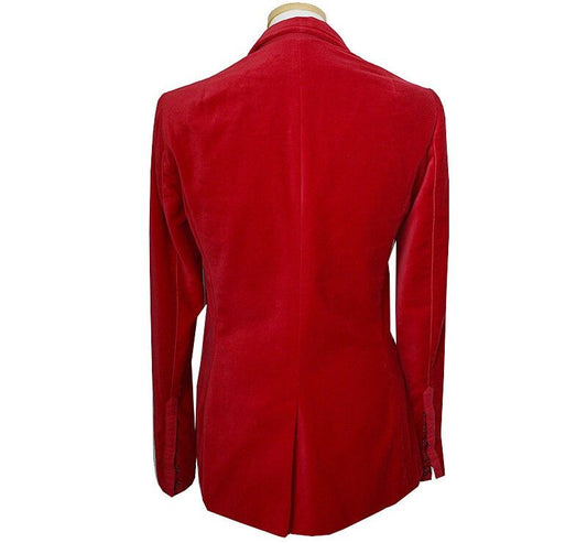 ZADIG & VOLTAIRE Rote Samtjacke 55 38713049