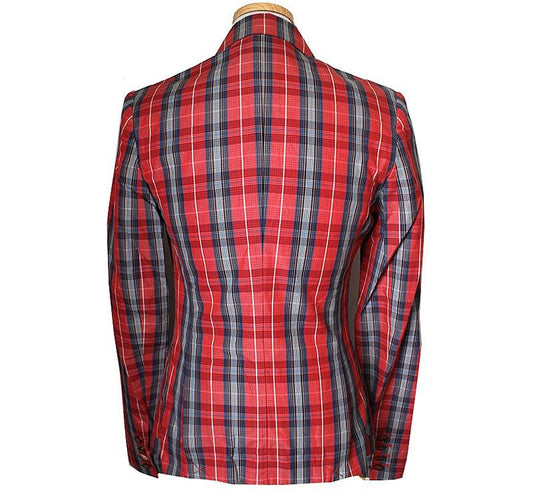 Paul Smith Red Tartan Check Jacket 55 34846705