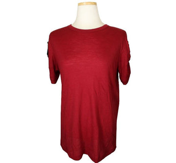 Louis Vuitton Wine Velvet Detail T-Shirt 55 26807121
