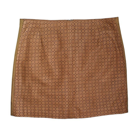 Chloe See by Chloé Punching Lambskin Skirt 55 36115446