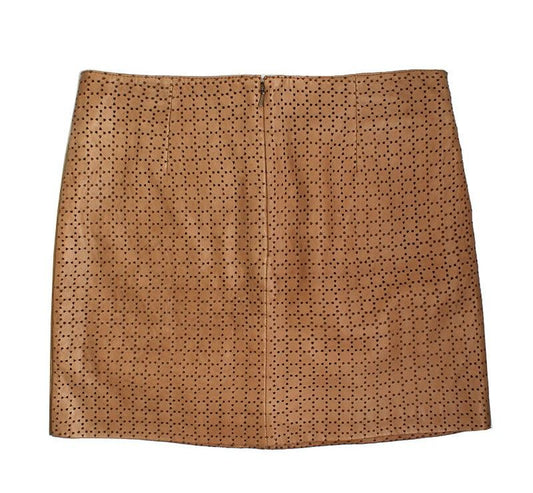 Chloe See by Chloé Punching Lambskin Skirt 55 36115446